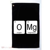 OMG Periodic Table Chemistry Joke Golf Towel thumb 0