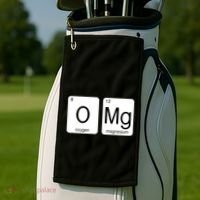OMG Periodic Table Chemistry Joke Golf Towel thumb 2