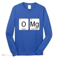 OMG Periodic Table Chemistry Joke Long Sleeve Shirt thumb 0