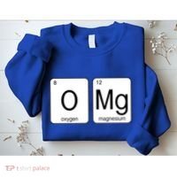 OMG Periodic Table Chemistry Joke Sweatshirt thumb 2