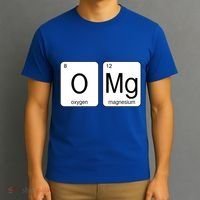 OMG Periodic Table Chemistry Joke T-Shirt thumb 3