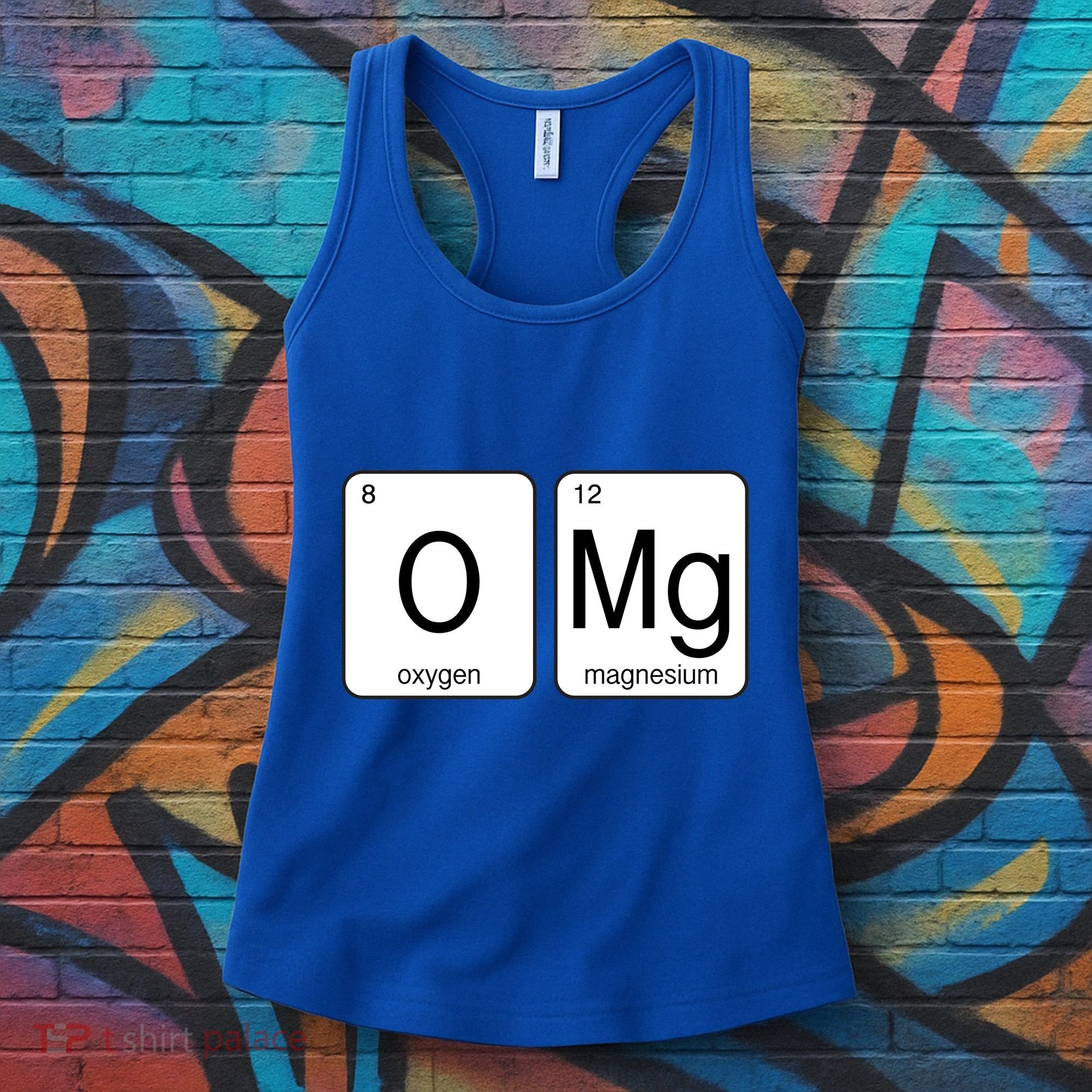 OMG Periodic Table Chemistry Joke Women's Tank Top