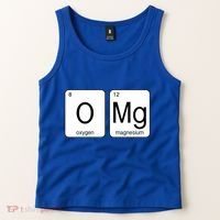 OMG Periodic Table Chemistry Joke Tank Top thumb 2