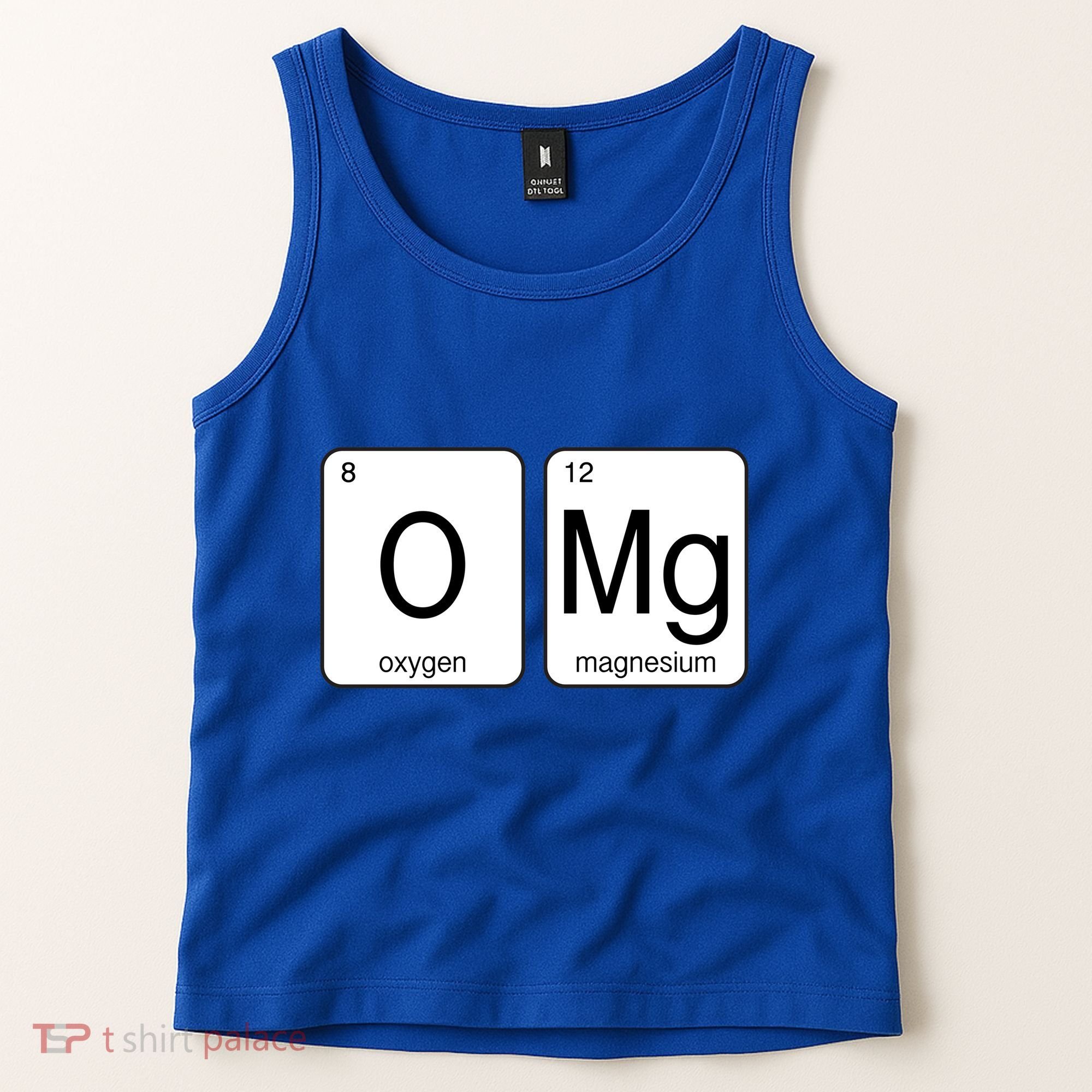 OMG Periodic Table Chemistry Joke Tank Top