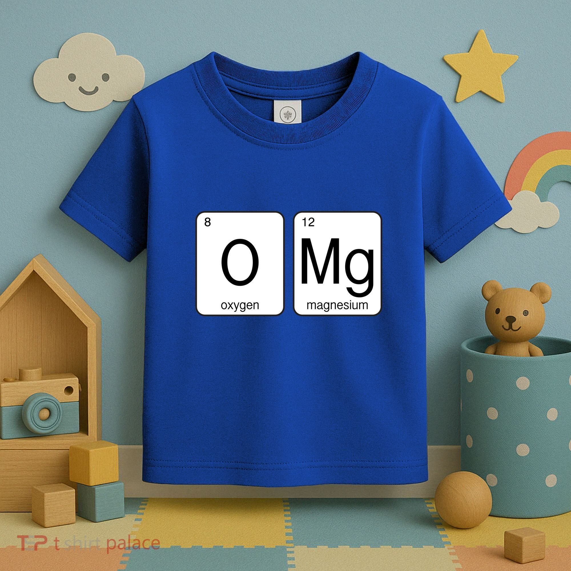 OMG Periodic Table Chemistry Joke Toddler T-Shirt