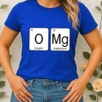 OMG Periodic Table Chemistry Joke Women's T-Shirt thumb 2