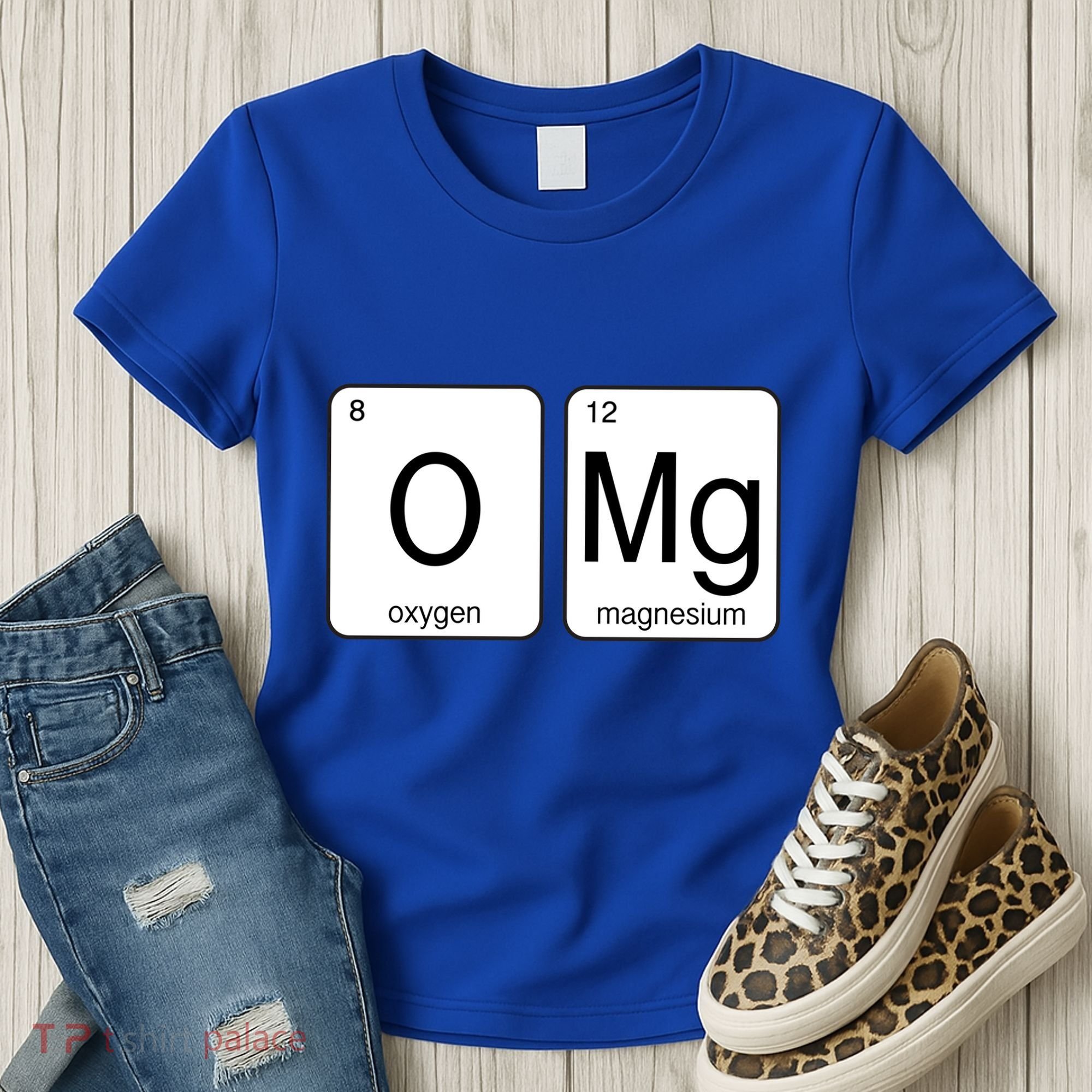 OMG Periodic Table Chemistry Joke Women's T-Shirt