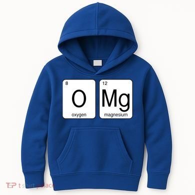 OMG Periodic Table Chemistry Joke Kids Hoodie