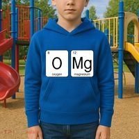 OMG Periodic Table Chemistry Joke Kids Hoodie thumb 2