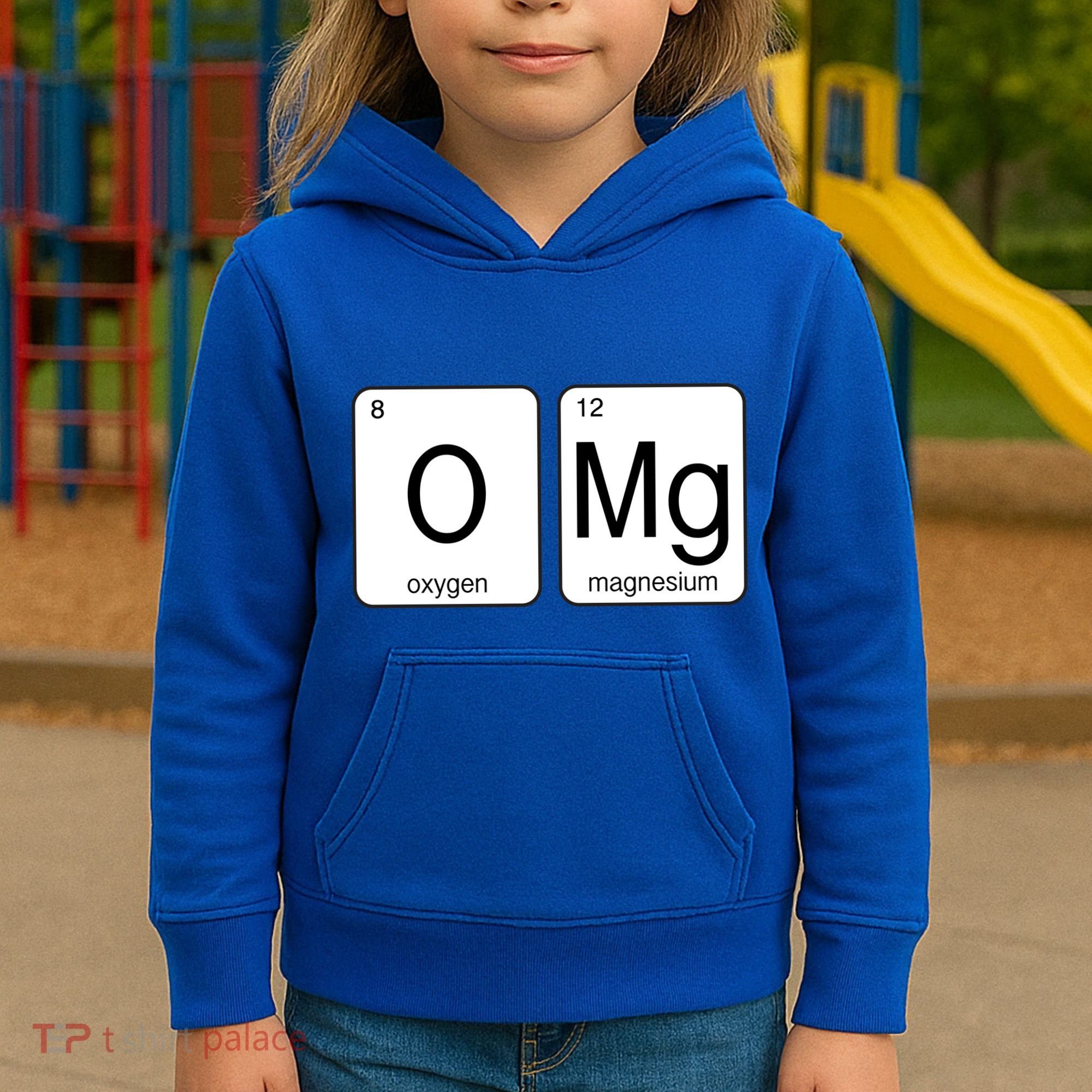OMG Periodic Table Chemistry Joke Kids Hoodie