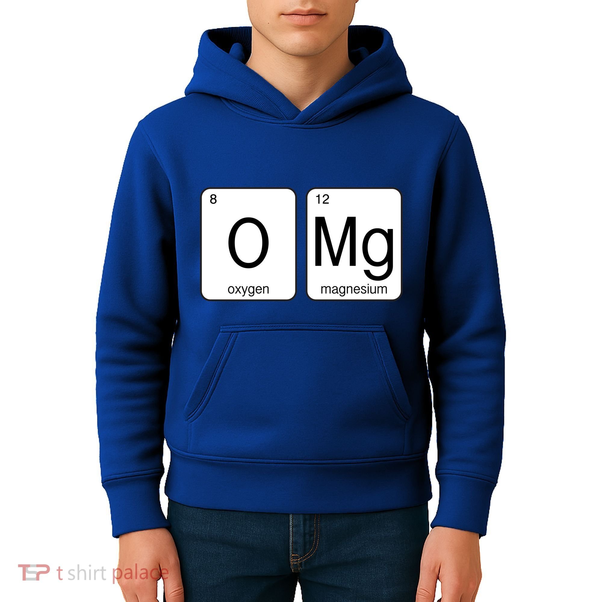 OMG Periodic Table Chemistry Joke Kids Hoodie