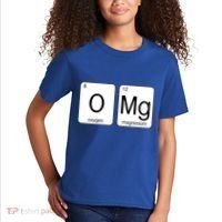OMG Periodic Table Chemistry Joke Kids T-Shirt thumb 2