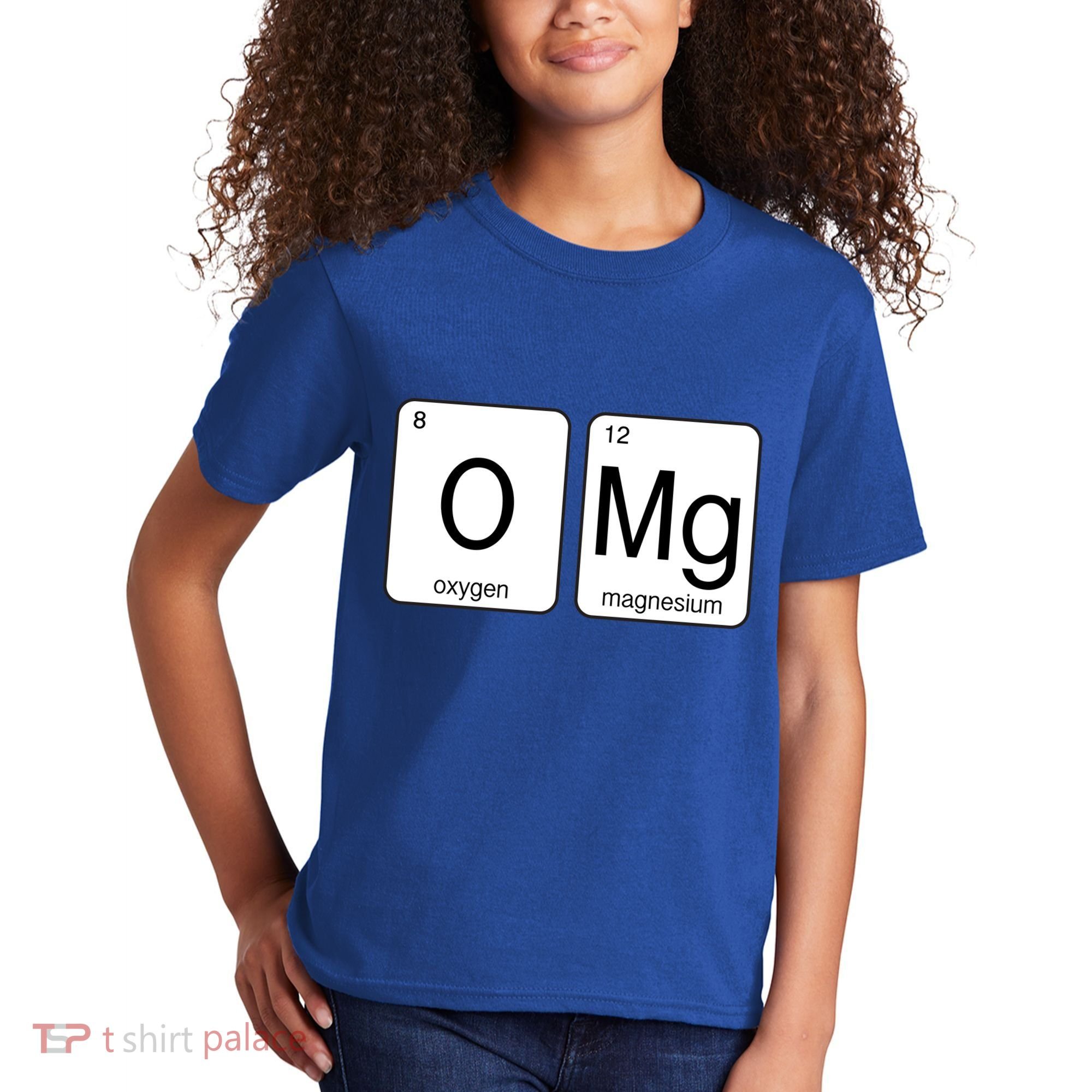 OMG Periodic Table Chemistry Joke Kids T-Shirt
