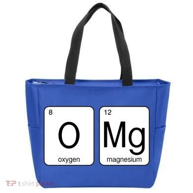 OMG Periodic Table Chemistry Joke Tote Bag