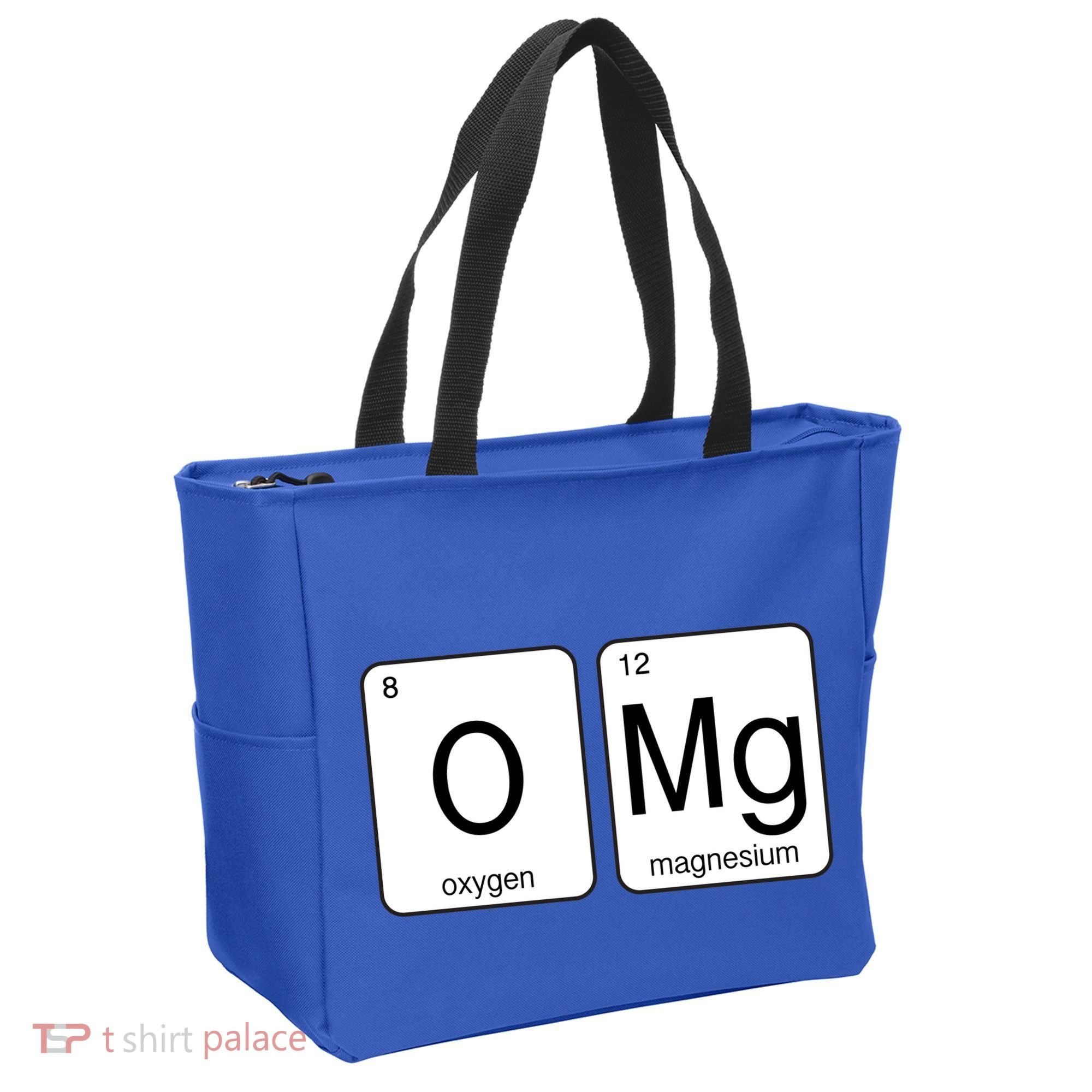 OMG Periodic Table Chemistry Joke Tote Bag
