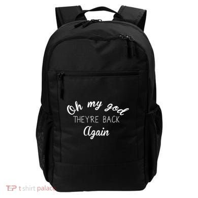 OMG They're Back Again Classic Music Band Backpack