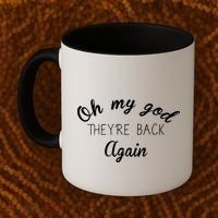 OMG They're Back Again Classic Music Band Coffee Mug thumb 2
