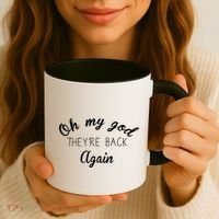 OMG They're Back Again Classic Music Band Coffee Mug thumb 3