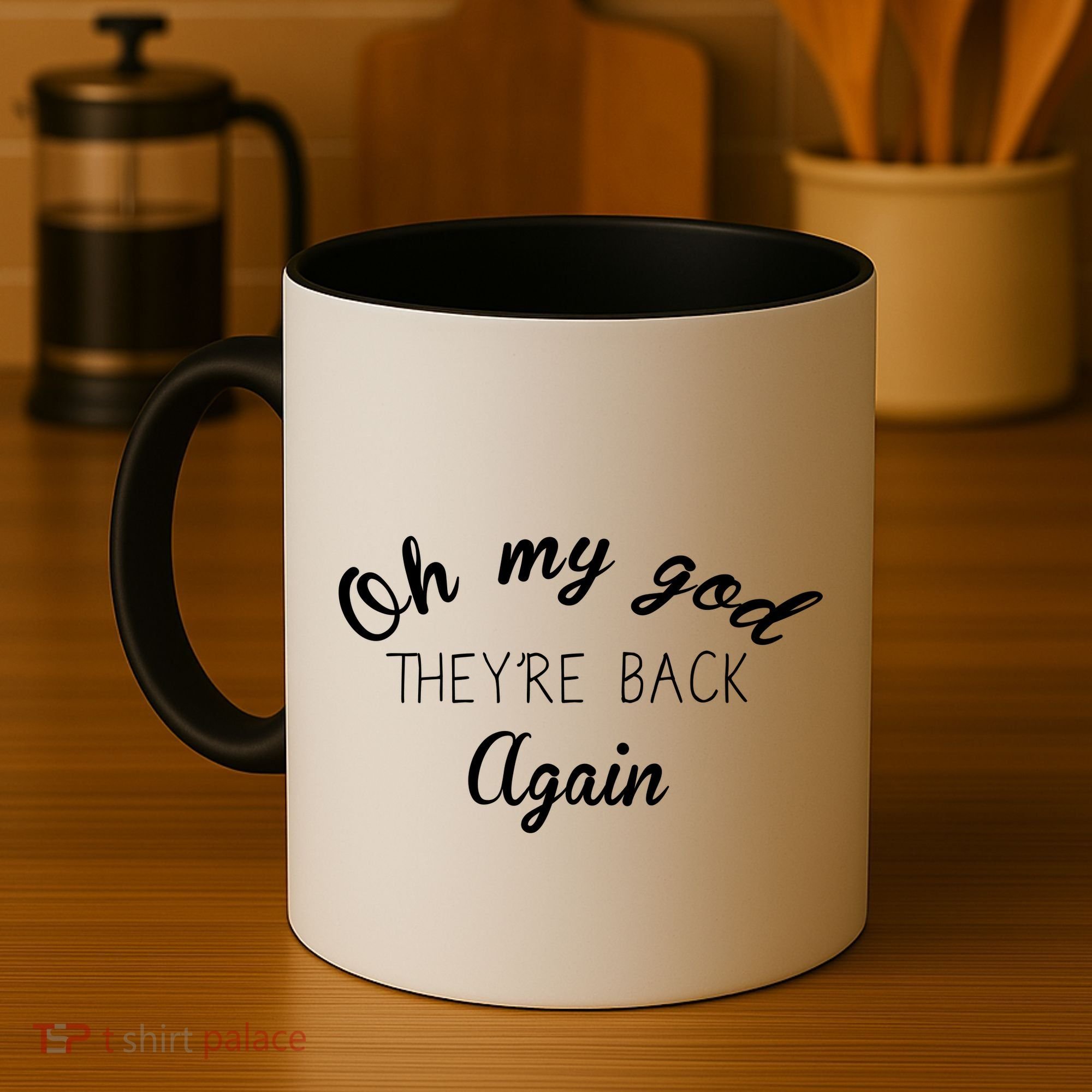 OMG They're Back Again Classic Music Band Coffee Mug