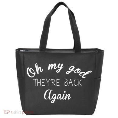 OMG They're Back Again Classic Music Band Tote Bag