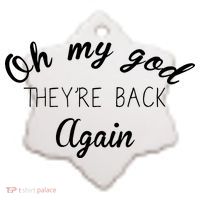 OMG They're Back Again Classic Music Band Ceramic Ornament thumb 2