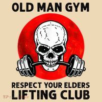 Old Man Gym Respect Your Elders Lifting Clubs Weightlifting Tote Bag thumb 4