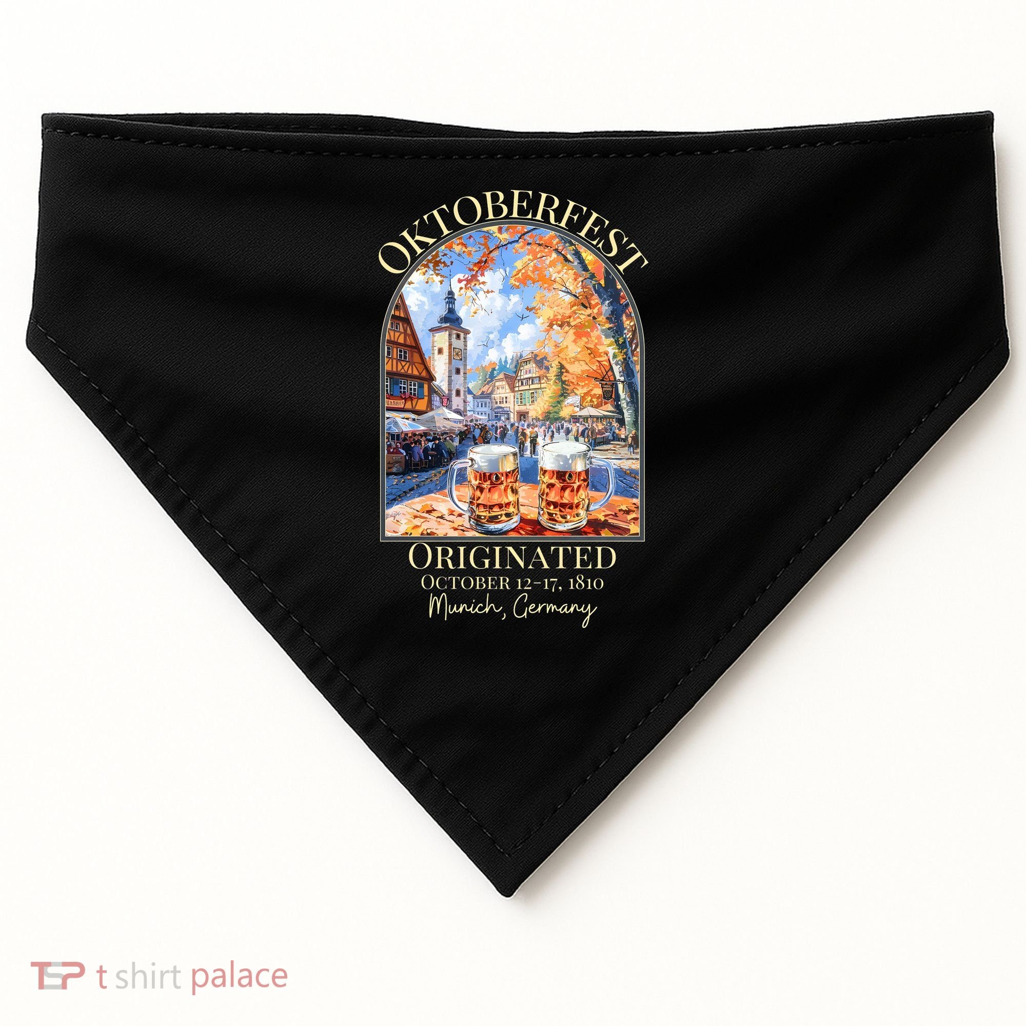 Oktoberfest Munich Germany USA-Made Doggie Bandana