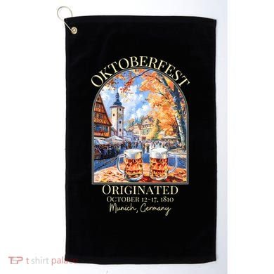 Oktoberfest Munich Germany Golf Towel