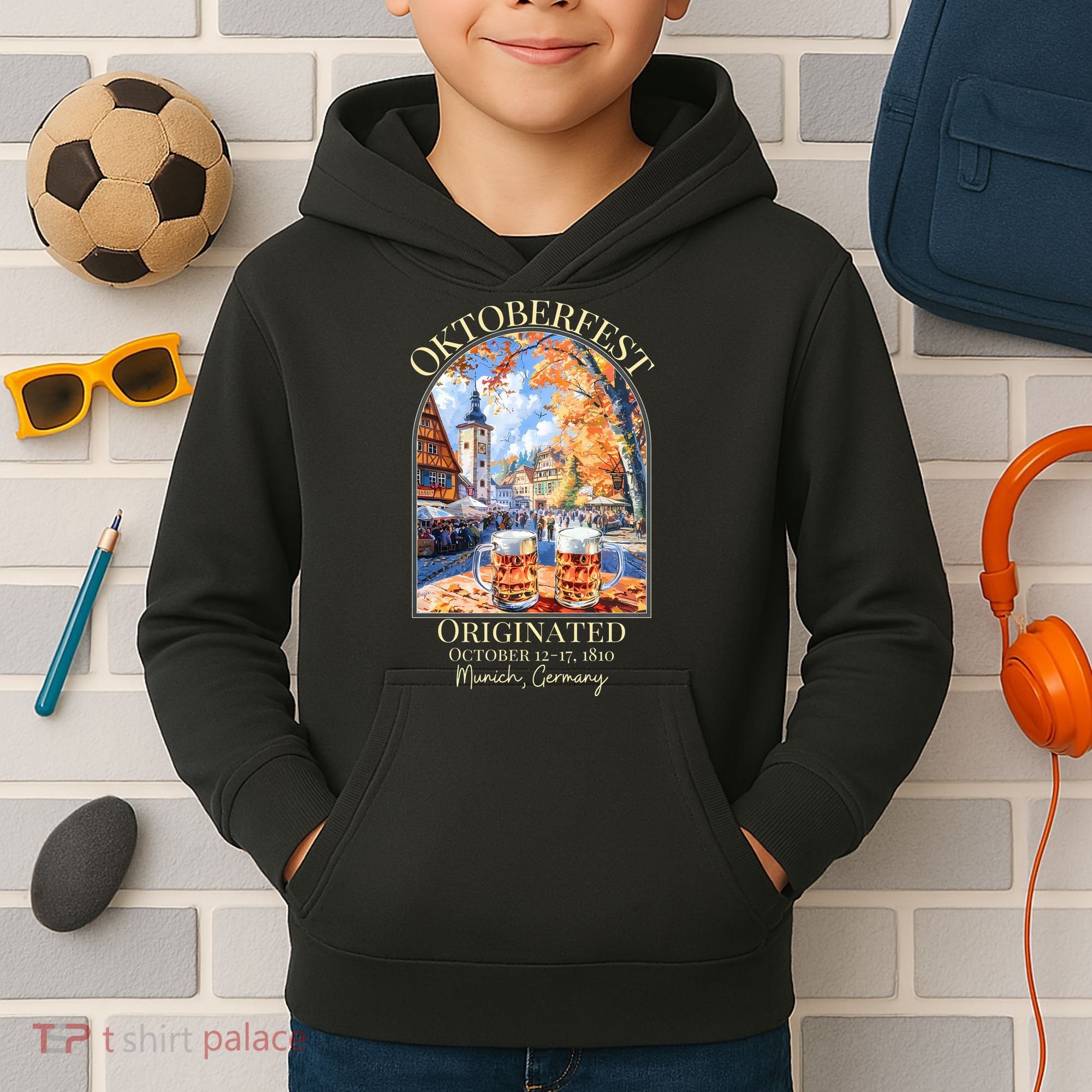 Oktoberfest Munich Germany Kids Hoodie