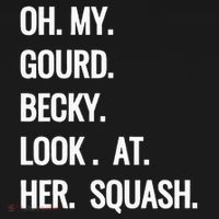 Oh My Gourd Becky Look At Her Squash Funny Fall Puns Memes Mousepad thumb 1