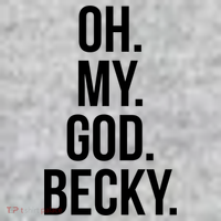 Oh My God Becky Gift The Baniff Cuffed Pom Beanie thumb 2