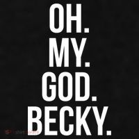 Oh My God Becky Gift Ladies PosiCharge Tri-Blend Wicking Tank thumb 2