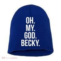 Oh My God Becky Gift Short Acrylic Beanie thumb 0