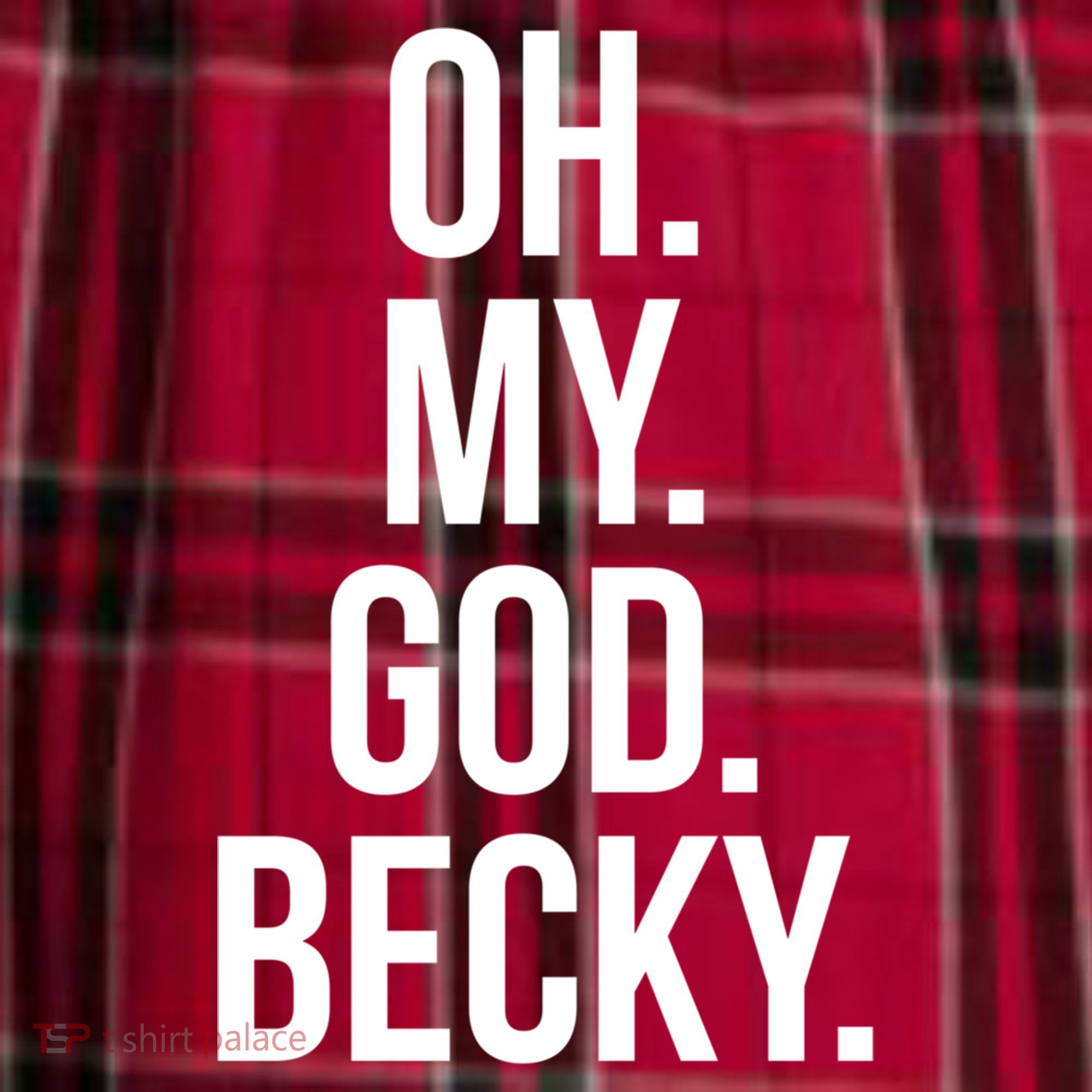 Oh My God Becky Gift Men's Flannel Plaid Pajama Pants