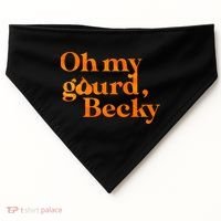 Oh My Gourd Becky Funny USA-Made Doggie Bandana thumb 0