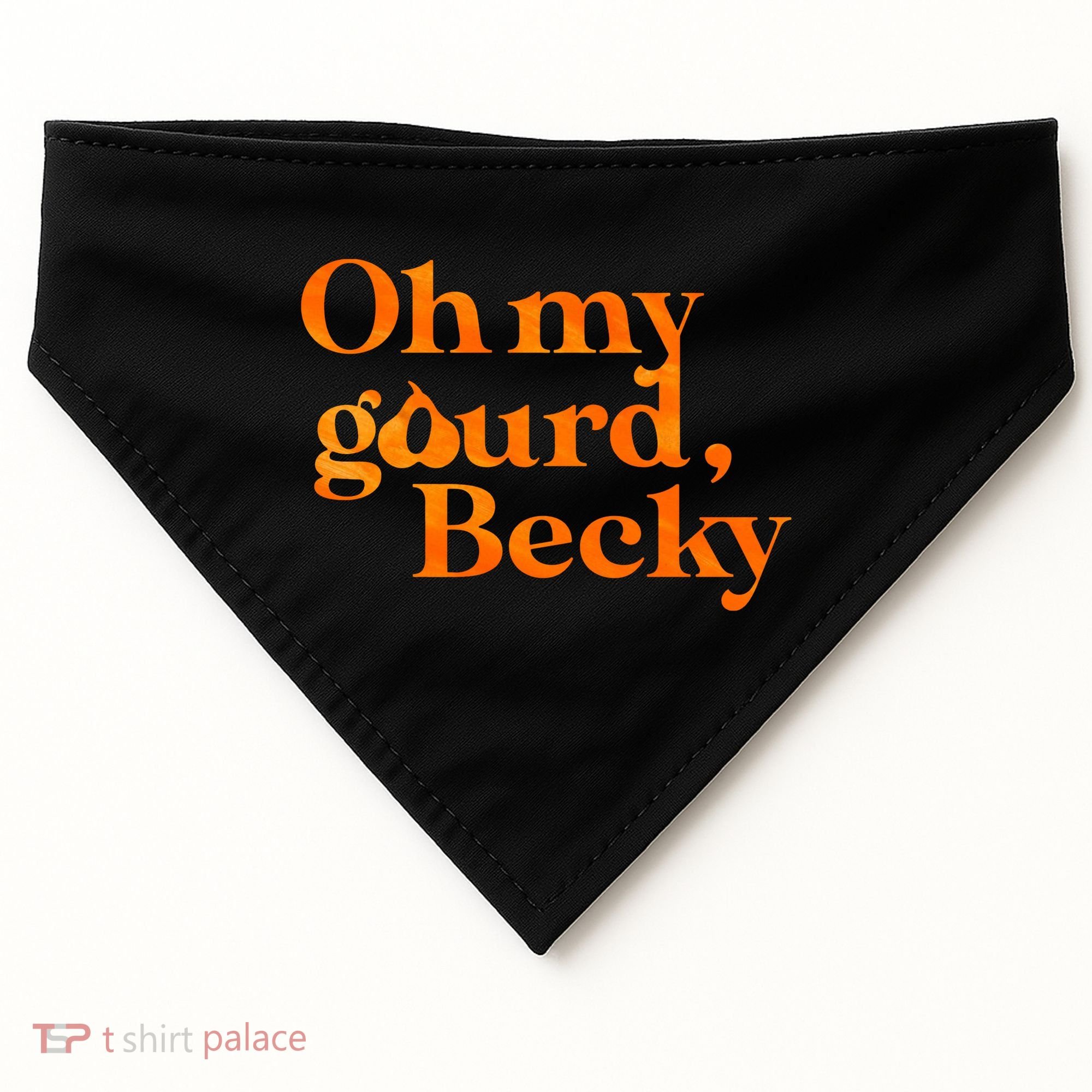 Oh My Gourd Becky Funny USA-Made Doggie Bandana