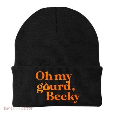 Oh My Gourd Becky Funny Beanie