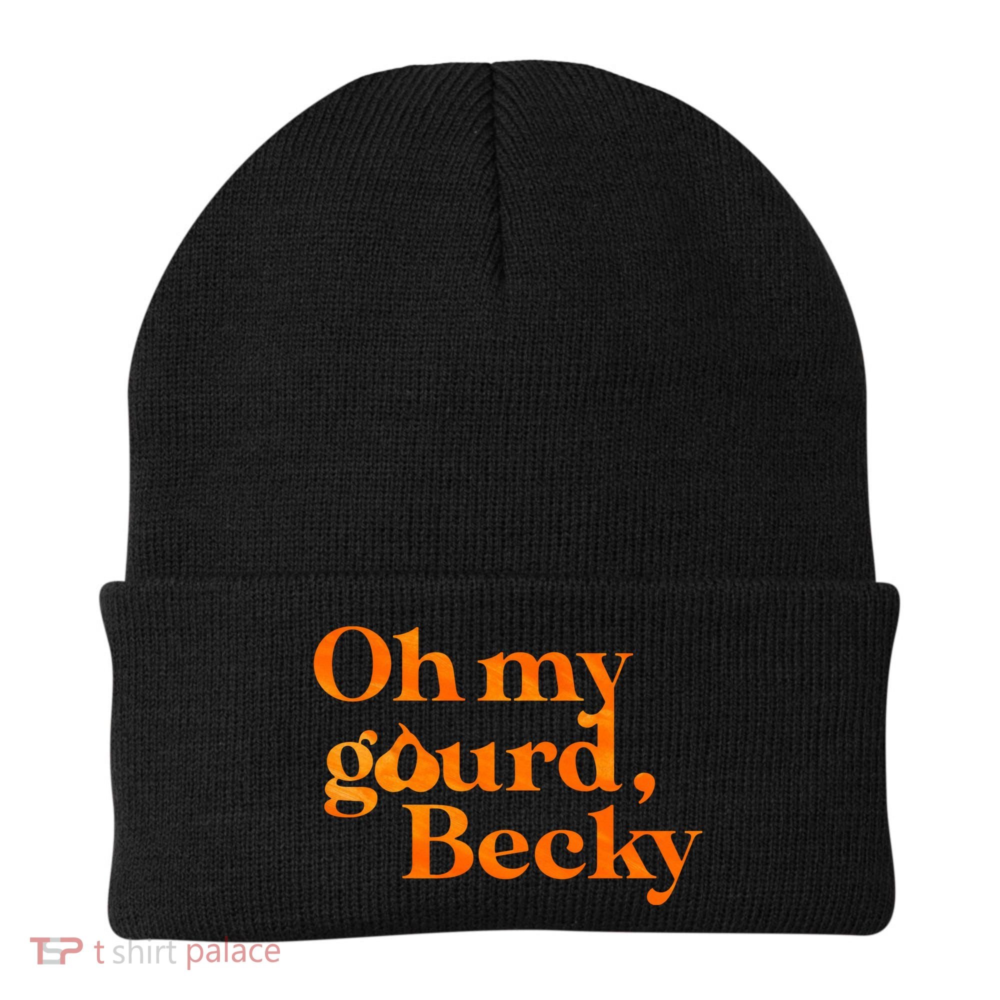 Oh My Gourd Becky Funny Beanie