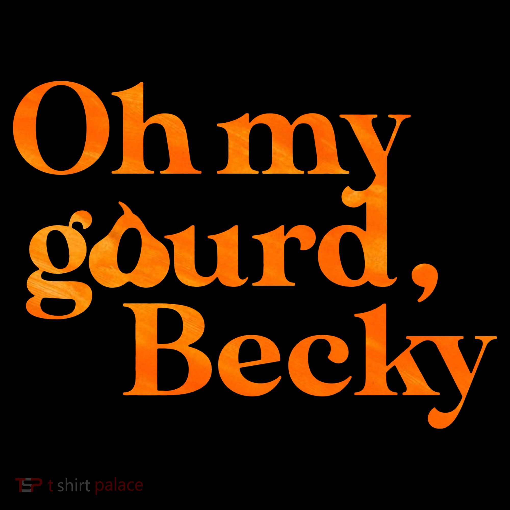 Oh My Gourd Becky Funny Mousepad
