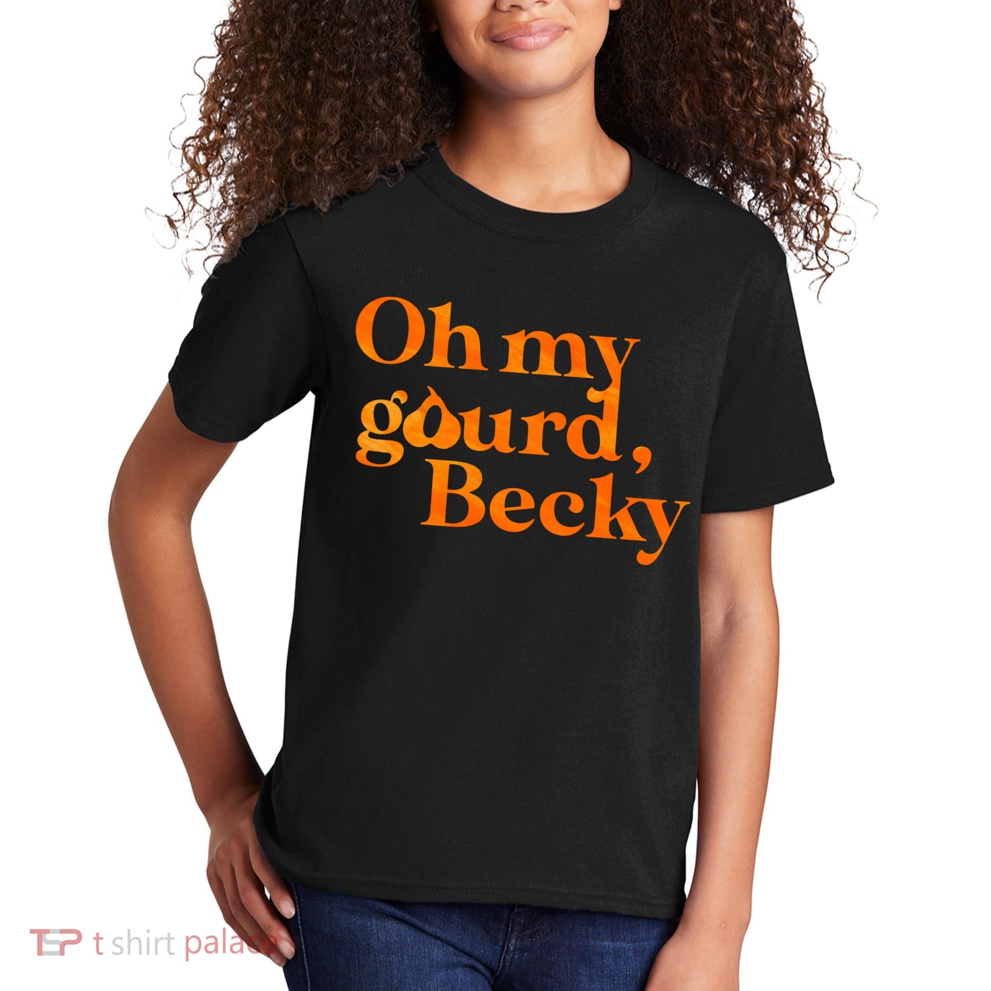 Oh My Gourd Becky Funny Kids T-Shirt