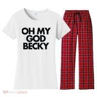 Oh My God Becky Women's Flannel Pajama Set thumb 0