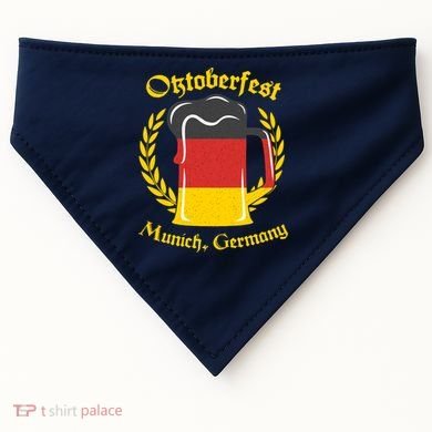 Oktoberfest Munich Germany Flag Mug USA-Made Doggie Bandana