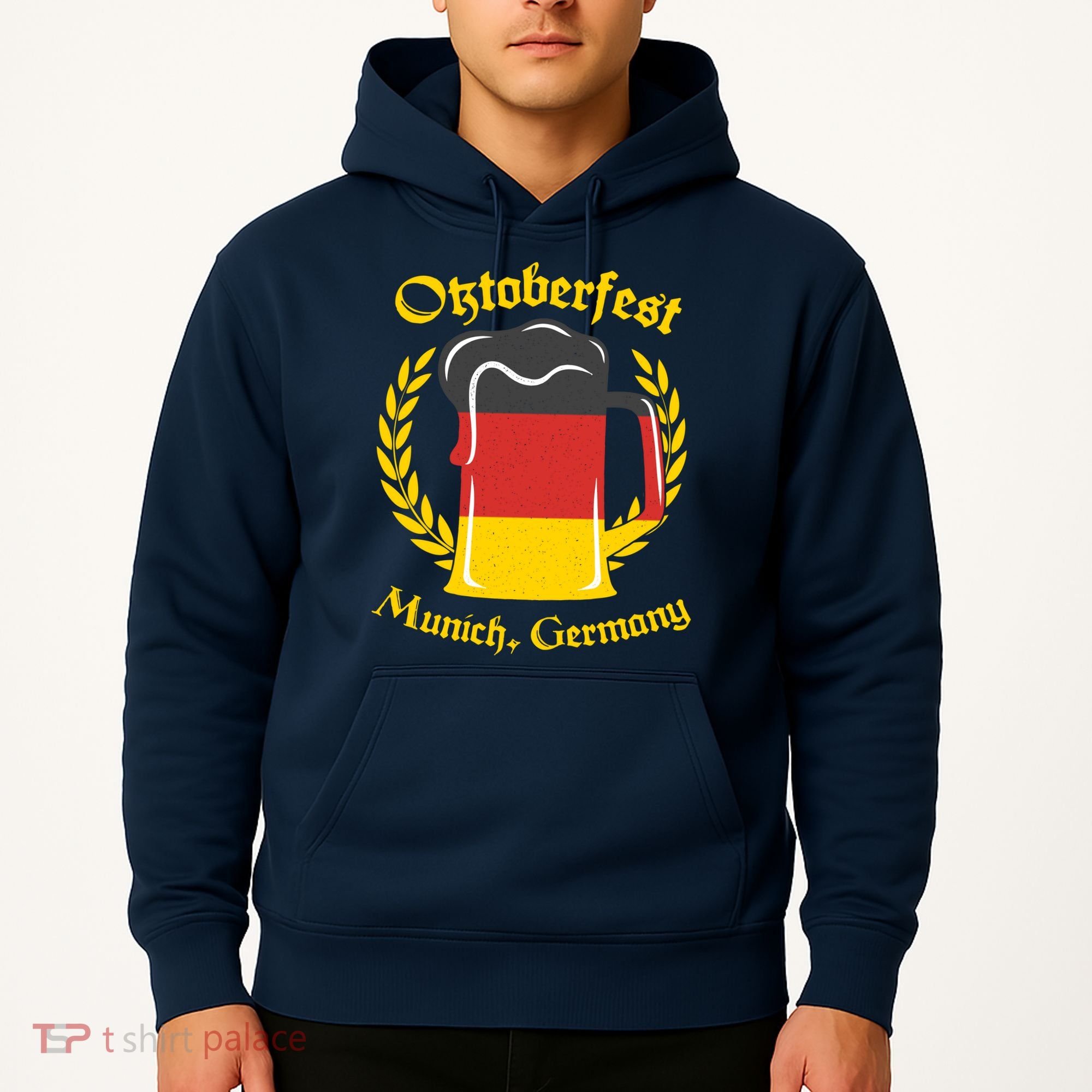 Oktoberfest Munich Germany Flag Mug Hoodie