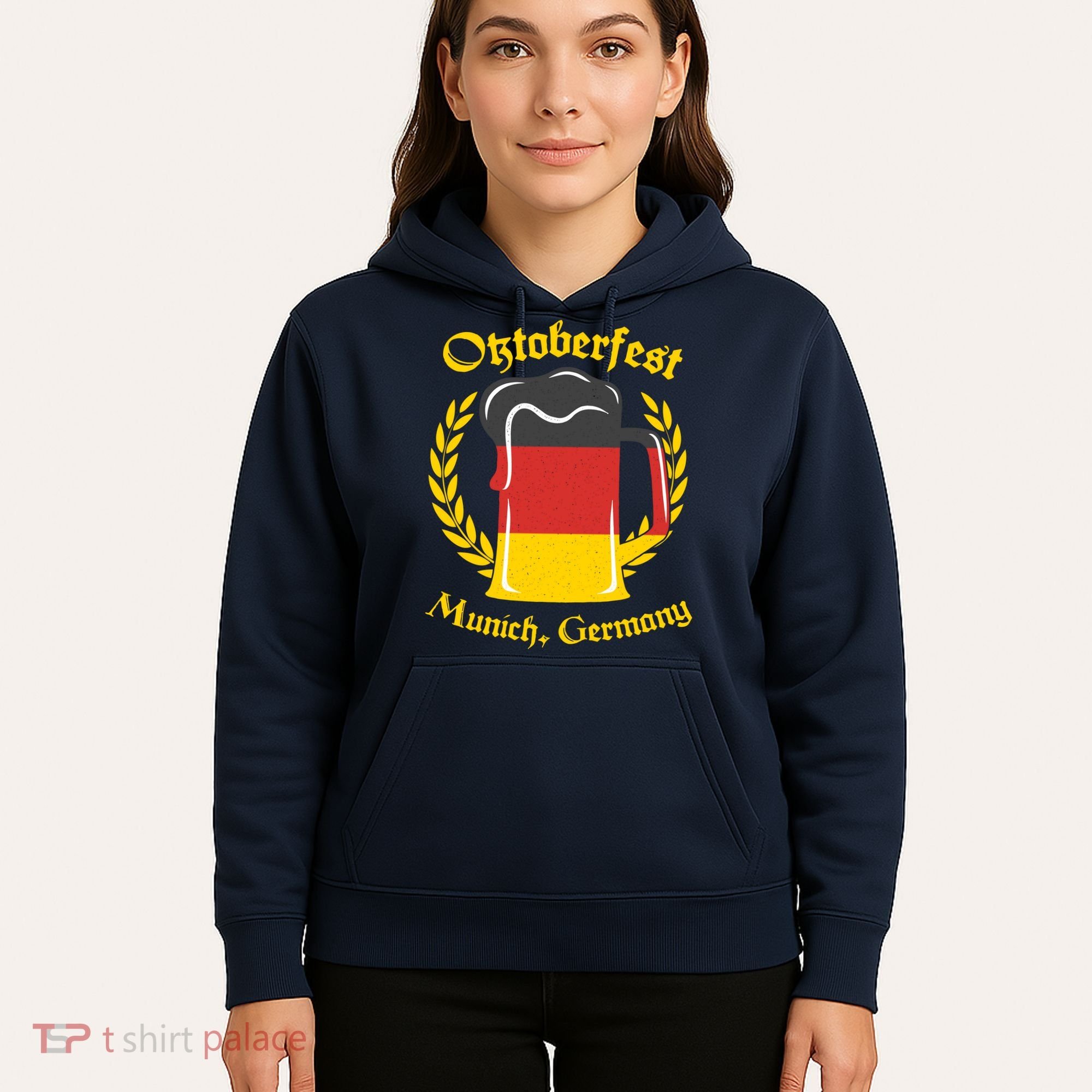 Oktoberfest Munich Germany Flag Mug Hoodie