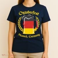 Oktoberfest Munich Germany Flag Mug T-Shirt thumb 4