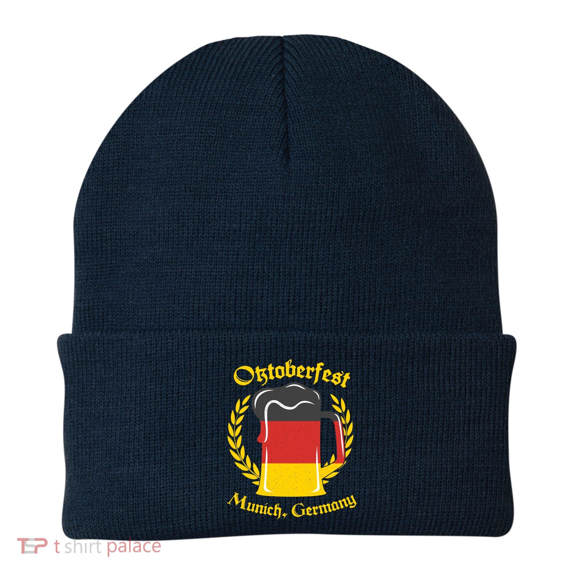 Oktoberfest Munich Germany Flag Mug Beanie