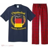 Oktoberfest Munich Germany Flag Mug Pajama Set thumb 0