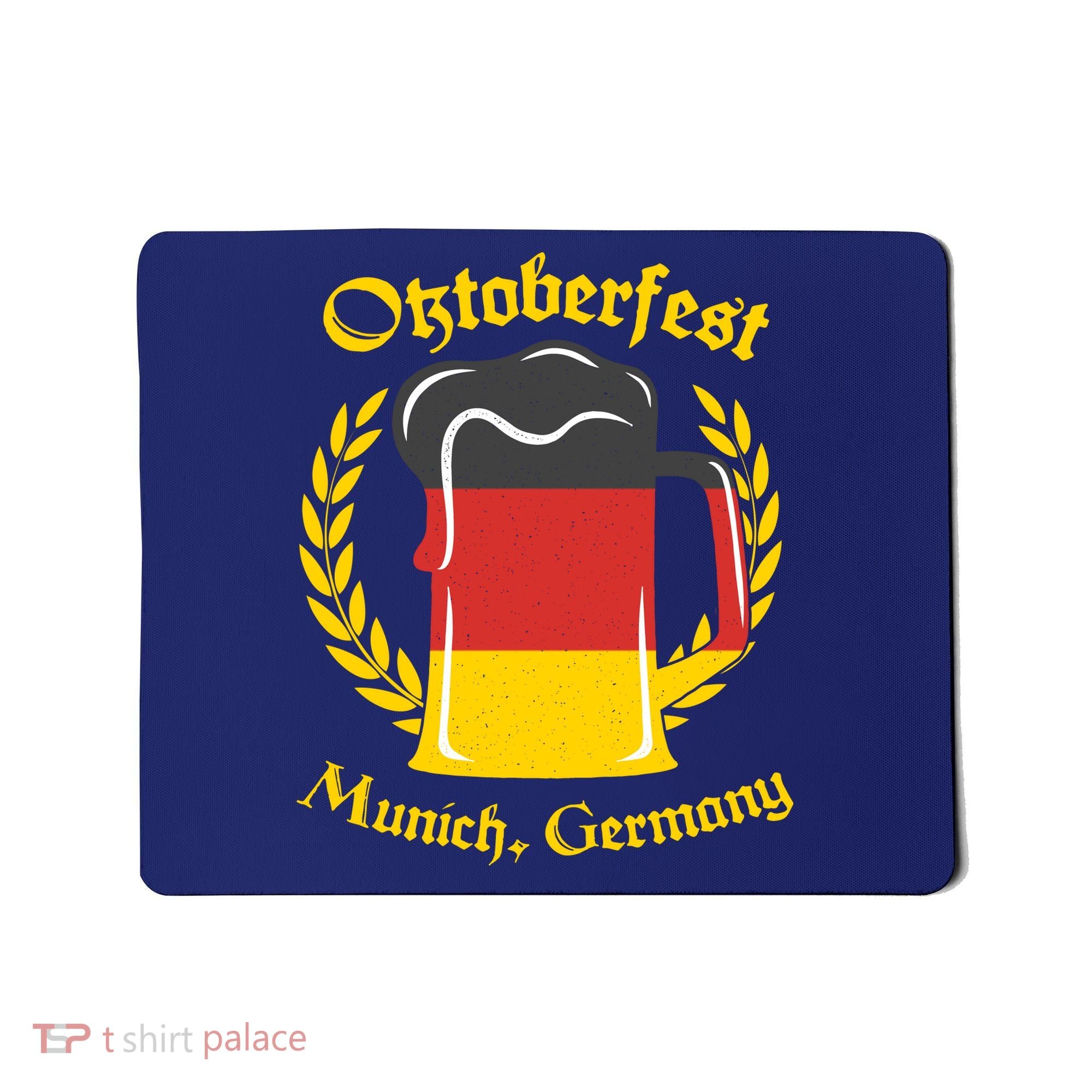 Oktoberfest Munich Germany Flag Mug Mousepad