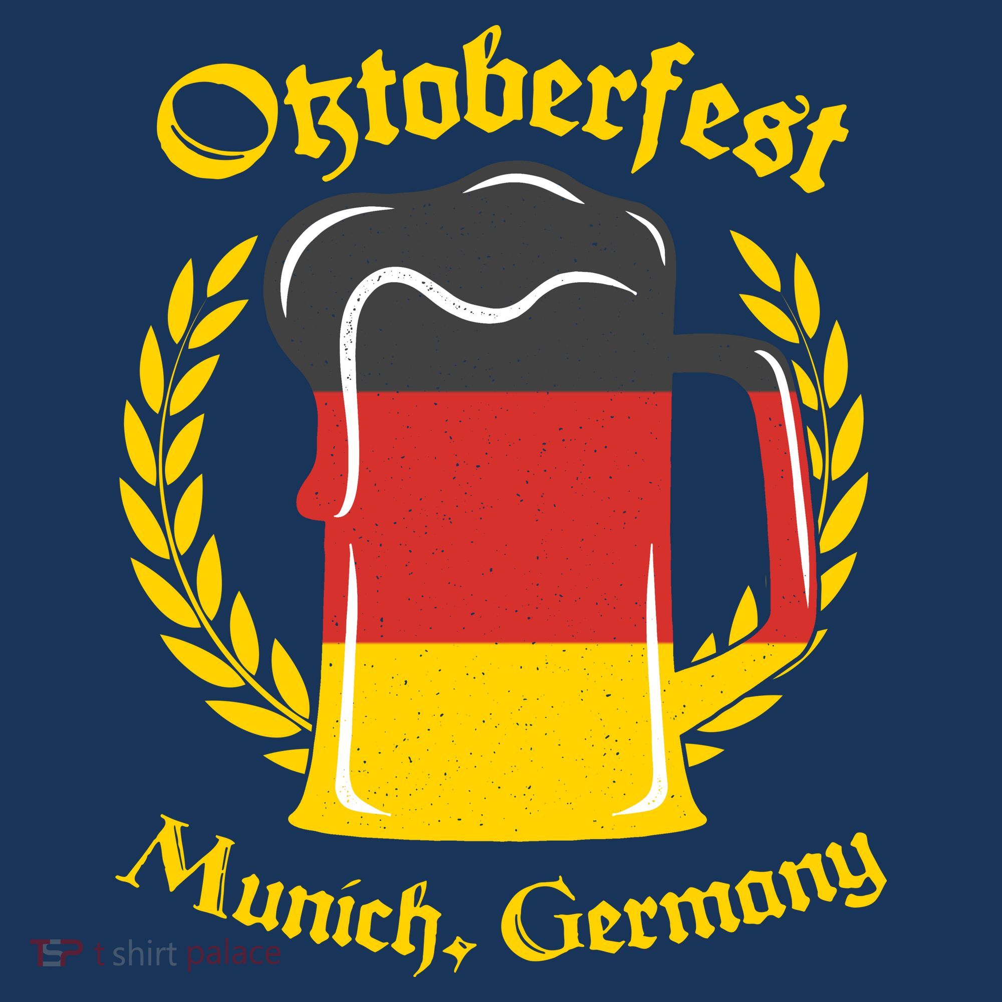 Oktoberfest Munich Germany Flag Mug Mousepad