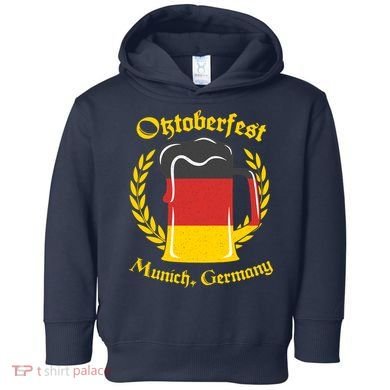 Oktoberfest Munich Germany Flag Mug Toddler Hoodie